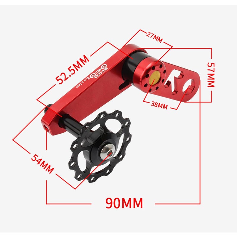 HOUSON Bicycle Rear Chain Guide, Aluminum Alloy Chain Protector for MTB Road Bike Cycling - Image 2